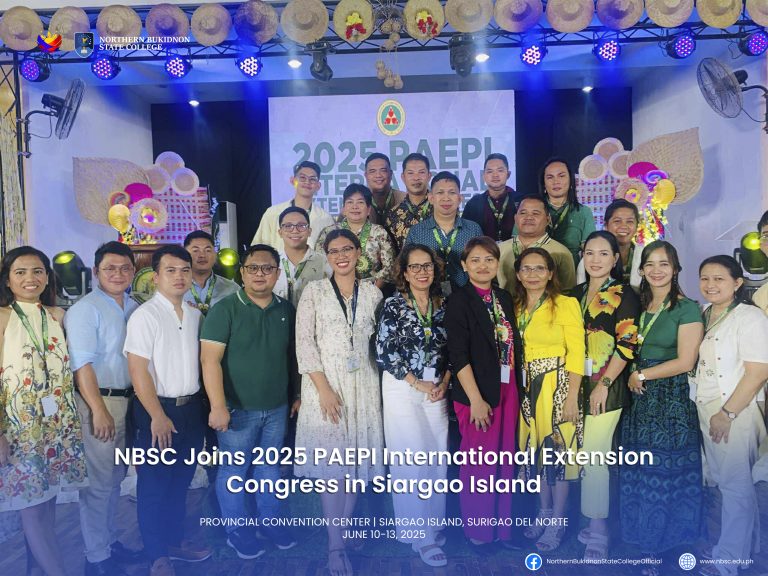 NBSC Joins 2025 PAEPI International Extension Congress in Siargao Island