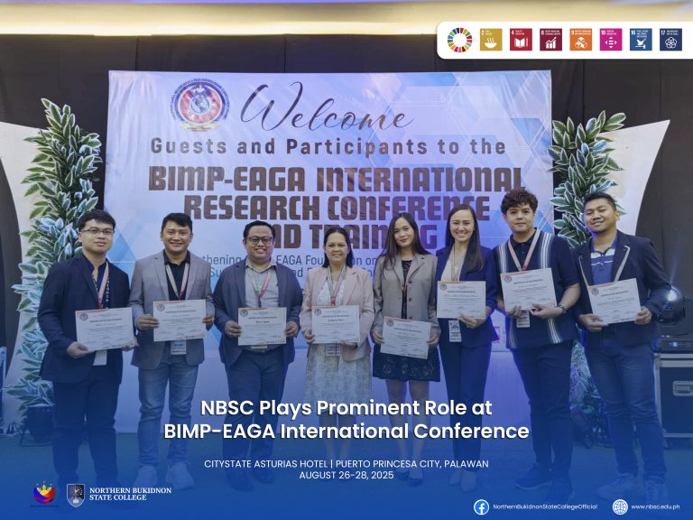 NBSC Plays Prominent Role at BIMP-EAGA International Conference 