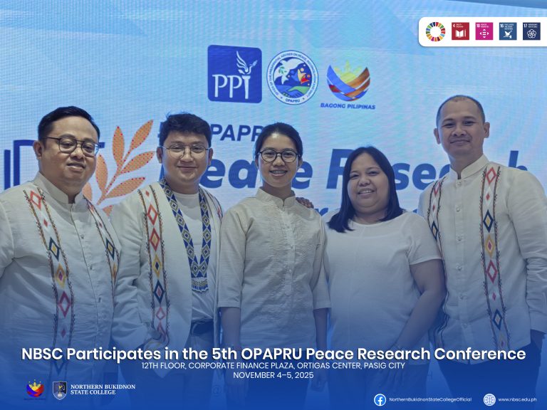 NBSC Participates in the 5th OPAPRU Peace Research Conference