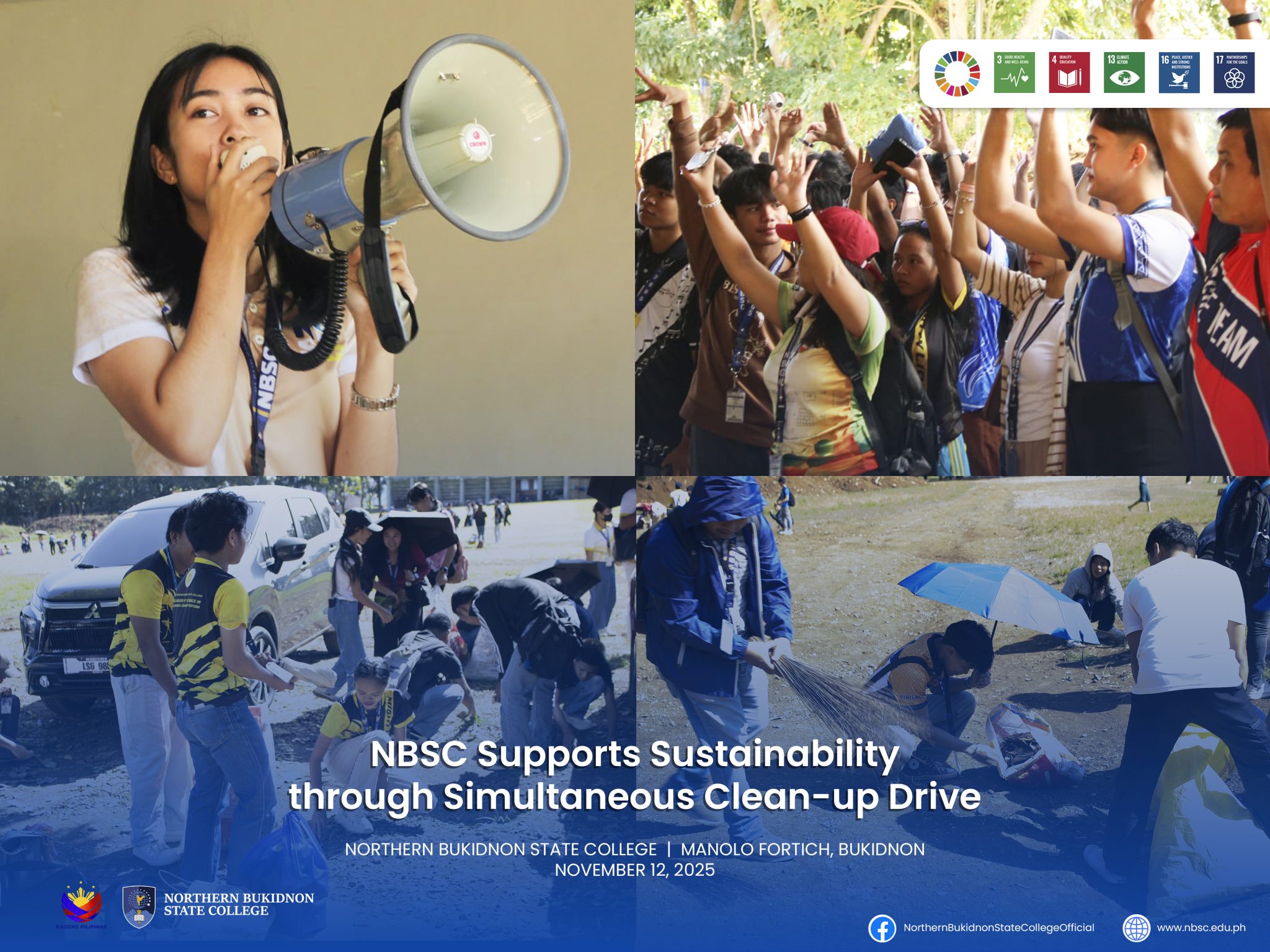 Clean Up Drive Support NBSC Supports Sustainability through Simultaneous Clean-up Drive ...
