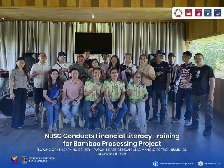 NBSC Conducts Financial Literacy Training for Bamboo Processing Project