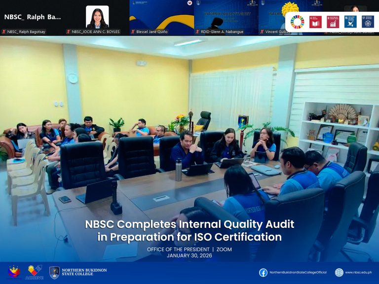 NBSC Completes Internal Quality Audit in Preparation for ISO Certification