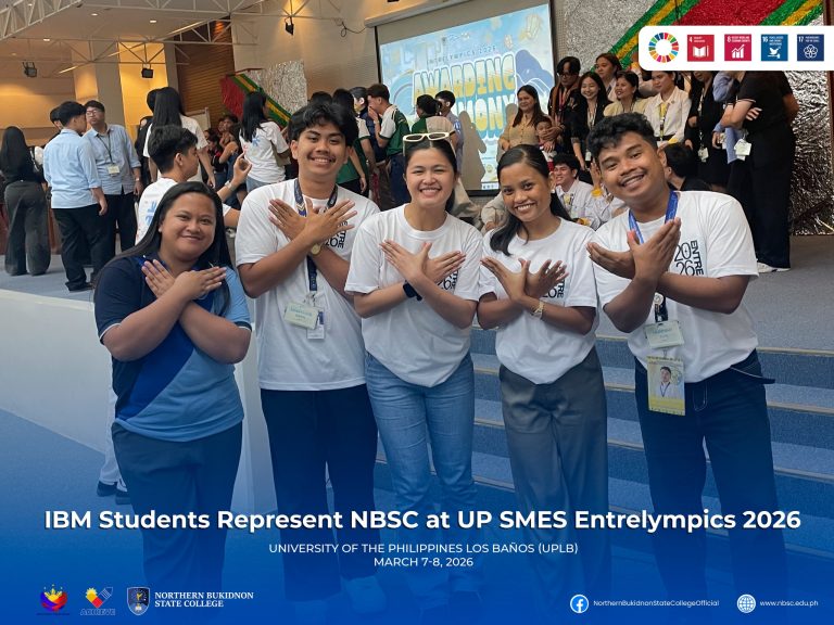 IBM Students Represent NBSC at UP SMES Entrelympics 2026