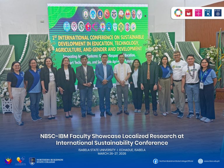 NBSC-IBM Faculty Showcase Localized Research at International Sustainability Conference