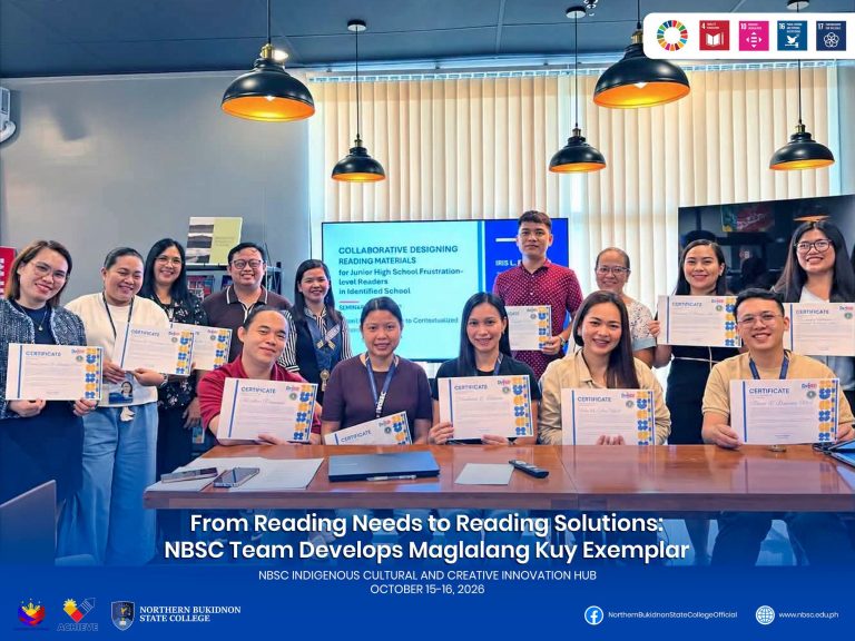 From Reading Needs to Reading Solutions: NBSC Team Develops Maglalang Kuy Exemplar