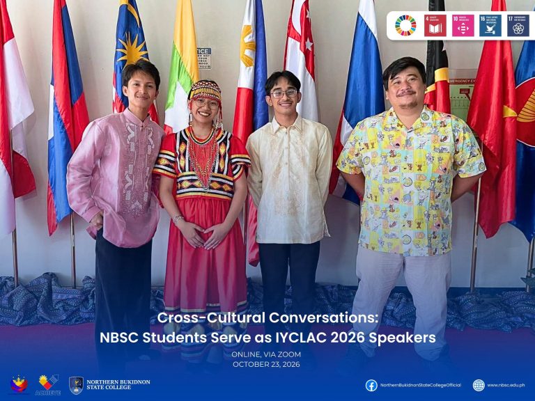 Cross-Cultural Conversations: NBSC Students Serve as IYCLAC 2026 Speakers